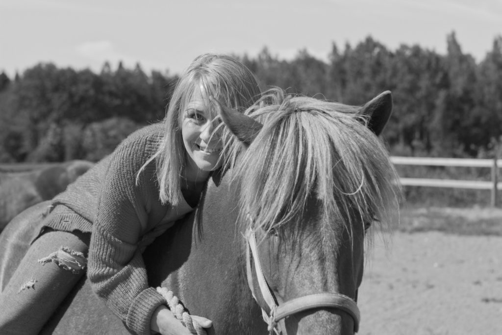 Familjehemscenter personal: Lisa med ponny