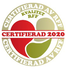 Familjehemscenter är certifierad av RFF (2020)